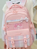 COOLBABY小馬寶莉掛件書(shū)包小學(xué)生兒童護(hù)脊減負(fù)女孩3-6-9年級(jí)初中生雙肩包 曬單實(shí)拍圖