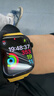 Apple/蘋(píng)果 Watch S11 智能手表GPS款46毫米亮黑色鋁金屬表殼黑色運動(dòng)型表帶S/M MEVG4CH/B 曬單實(shí)拍圖