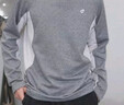 森馬（Semir）長(cháng)袖T恤男冬吸濕速干撞色拼接2025戶(hù)外運動(dòng)內搭上衣109725101104 曬單實(shí)拍圖