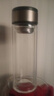 【?京東物流配送】高硼硅雙層玻璃杯大容量泡茶杯水杯子茶水分離 【雙層加厚】茶杯 350ml 1只 曬單實(shí)拍圖
