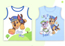 汪汪隊立大功（PAW PATROL）兒童背心男童A類卡通打底衫夏季透氣寶寶無袖T恤 PA1914P2 110 曬單實拍圖