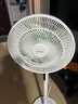 美的（Midea）【幸運草安睡1S】一級能效直流變頻聲控電風(fēng)扇家用遙控臥室靜音落地扇臺式桌面抗菌大風(fēng)力轉頁(yè)扇 曬單實(shí)拍圖