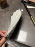 彩荷文玩麂皮手套鹿皮盤(pán)玩麂皮盤(pán)珠袋紫檀金剛星月飾品保養 透氣款【一雙】+中號麂皮袋 曬單實(shí)拍圖