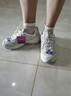 斯凱奇（Skechers）奶茶熊3代女鞋復古熊貓老爹鞋厚底增高鞋百搭休閑運動(dòng)鞋896276 曬單實(shí)拍圖