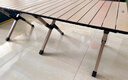 牧高笛（MOBIGARDEN）蛋卷桌 戶外露營野餐輕量家用折疊蛋卷桌山澗L NX25665024 原木色 曬單實拍圖