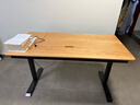 小半家具電動(dòng)升降桌實(shí)木小戶(hù)型居家辦公桌原木電腦桌可調節角度書(shū)桌 風(fēng)間升降桌1.5m 曬單實(shí)拍圖