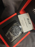 天梭（TISSOT）【官方授權店】速馳系列三眼六針計時(shí)石英男表運動(dòng)時(shí)尚瑞士手表 黑盤(pán)皮帶T116.617.36.052.00 曬單實(shí)拍圖