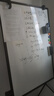 得力U型雙面升降白板寫(xiě)字板 小黑板家用兒童教學(xué)培訓記事板翻轉折疊白板紙可擦磁性黑板支架式90*60cm 曬單實(shí)拍圖