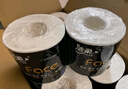 潔柔有芯卷紙 黑Face4層140克*30卷 厚韌耐用 衛生紙卷筒紙紙巾整箱 曬單實(shí)拍圖