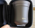 膳魔師（THERMOS）旅行茶具一壺兩杯雙層茶壺茶杯套組便攜水杯隔熱茶旅套裝TCMU-200 霧棕旅行茶具茶葉禮盒套裝 曬單實(shí)拍圖