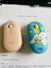 羅技（Logitech）POP MOUSE無(wú)線(xiàn)鼠標藍牙 雙模輕音輕薄便攜 Mac ipad辦公鼠標 自定義專(zhuān)屬符號時(shí)尚男女便攜多彩 POP Mouse 大耳狗+鼠標墊 曬單實(shí)拍圖