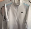 尤尼克斯（YONEX）秋冬羽毛球服長(cháng)袖衛衣外套運動(dòng)上衣 男款-150094BCR-白  XL  曬單實(shí)拍圖