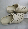 卡駱馳（crocs）經(jīng)典云朵Clog女沙灘洞洞鞋涼拖鞋206750 206750-2Y2  38  曬單實(shí)拍圖