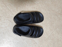 斯凱奇（Skechers）女鞋休閑洞洞鞋緩震舒適百搭透氣111646 全黑色/BBK 38 曬單實(shí)拍圖