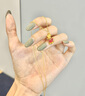 中國黃金（CHINA GOLD）錦鯉黃金項鏈女士足金小金魚吊墜七夕中秋節(jié)生日禮物送女朋友老婆 小金魚吊墜【贈S925鏈】約0.5g 曬單實拍圖