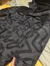波司登（BOSIDENG）冬季羽絨服男女同款情侶款中長(cháng)款連帽90絨商場(chǎng)同款運動(dòng)百搭外套 黑灰涂鴉線(xiàn)條9BX2-24 2XL 180/100A 曬單實(shí)拍圖