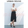 UR2025秋季新款女裝簡(jiǎn)約休閑單排扣圓領(lǐng)修身T恤UWM450122 本白 (面料微透) L 曬單實(shí)拍圖