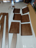 竹音全實(shí)木書(shū)架落地置物架簡(jiǎn)易書(shū)柜家用客廳多層展示架臥室?jiàn)A縫收納架 六層胡桃色43*185(進(jìn)口橡膠木） 曬單實(shí)拍圖