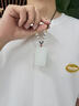 印象眸和田玉吊墜男女款平安無事牌玉墜七夕情人節(jié)禮物送男友 曬單實(shí)拍圖