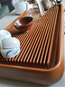 石茗堂高端德國電木茶盤(pán)整塊家用簡(jiǎn)約輕奢茶托海泡茶臺新款客廳辦公室排 若水（升級版40支高密度） 80_40_5cm 曬單實(shí)拍圖