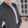 JASONWOOD品牌輕奢侈男夾克外套春秋款高檔商務(wù)休閑翻領(lǐng)薄款夾克行政 黑色   翻領(lǐng) 常規 [官方正品] M 適合90-115斤 [專(zhuān)柜同款] [明星私服穿搭] 曬單實(shí)拍圖