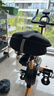 BIKEBROS自行車(chē)坐墊套加寬加大加厚硅膠海綿超軟山地車(chē)動(dòng)感單車(chē)座套 中空透氣加大黑色+防雨罩 曬單實(shí)拍圖