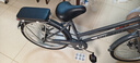 飛鴿（FLYING PIGEON）自行車(chē)成人通勤車(chē)自行車(chē)學(xué)生單車(chē)成人自行車(chē)通勤自行車(chē)城市公路車(chē) 標配藍|單速+雙碟剎+充氣胎+禮包 24寸|身高150-170cm 曬單實(shí)拍圖