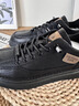 美國馬球協(xié)會(huì )（U.S.POLO ASSN.）保羅男鞋2025秋季新款休閑皮鞋英倫復古商務(wù)通勤百搭板鞋 曬單實(shí)拍圖