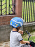 3c認證兒童頭盔男女孩夏季四季通用小孩寶寶騎行電動(dòng)車(chē)超輕安全帽 深藍精靈龍【高清長(cháng)鏡】+【可拆護耳】 曬單實(shí)拍圖