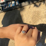 ICESTRELLA進(jìn)口莫桑石鉆戒女愛(ài)心款心形戒指一克拉求婚結婚訂婚送女友 1克拉莫桑石閉口 9碼 曬單實(shí)拍圖