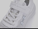 安德瑪（Under Armour）男女大童簡(jiǎn)約高彈跑步鞋兒童耐磨便捷魔術(shù)貼懶人運動(dòng)鞋子2421107 曬單實(shí)拍圖