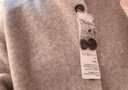 優(yōu)衣庫男女裝souffle?yarn舒芙蕾針織開(kāi)衫/毛衣毛衫25新款480023 32 深米色 M 曬單實(shí)拍圖
