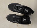 意爾康男鞋休閑透氣網(wǎng)面鞋輕便飛織鞋跑步運動(dòng)鞋 59114W黑/灰40 曬單實(shí)拍圖
