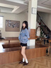 MANTENER GRAN女士2025秋季新款德訓(xùn)鞋透氣軟底復(fù)古休閑鞋板鞋舒服不累腳深棕色36 曬單實拍圖