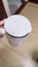 米小舒自動攪拌杯充電咖啡杯電動攪拌杯子懶人磁力旋轉(zhuǎn)杯豆奶粉生日禮物 白色400ML【316不銹鋼】 曬單實拍圖