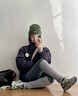 億梵莎棉服女2025新款冬季學(xué)生羊羔毛學(xué)院風(fēng)小個(gè)子羽棉襖絨服女夾棉外套 藏青色 均碼 （可聯(lián)系客服備注碼數） 曬單實(shí)拍圖