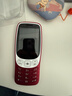 HMD3210巴薩版 4G全網(wǎng)通 傳承諾基亞經(jīng)典 2.4英寸雙卡雙待 直板按鍵學(xué)生功能機備用AI手機 紅色 曬單實(shí)拍圖