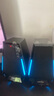 漫步者（EDIFIER）HECATE G1500電腦音箱 2.0游戲電競音響藍牙5.3家用桌面臺式機筆記本RGB炫酷燈效 藍牙版-黑色【三模連接】 曬單實拍圖