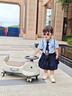倍貝樂(lè )兒童扭扭車(chē)1-3-6歲溜溜車(chē)可坐大人承重防側翻靜音寶寶妞妞搖搖車(chē) 高配【靠背+燈光音樂(lè )+pu閃光輪】 嬰兒玩具車(chē)滑行車(chē)生日周歲禮物 曬單實(shí)拍圖