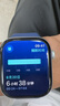 Apple/蘋果 Watch Series 10 智能手表GPS款46毫米銀色鋁金屬表殼丹寧色運動型表帶S/M MX203CH/B 曬單實拍圖