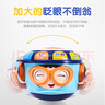 欣格嬰兒玩具手拍鼓寶寶早教眨眼不倒翁可啃咬兒童音樂(lè )拍拍鼓生日禮物 曬單實(shí)拍圖