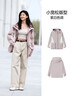 森馬（Semir）陳都靈|防護外套女中長(cháng)款寬松撞色秋裝戶(hù)外通勤夾克101524109001 曬單實(shí)拍圖