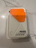 SUIDDY【3C認證丨四合一】充電寶自帶線帶插頭器20000毫安大容量Magsafe快充移動電源適用蘋果華為小米 2萬毫安時【自帶線+磁吸+AC插頭】珊瑚橙 曬單實拍圖