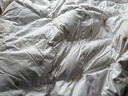 霞珍羽絨被95%白鵝絨被子80支全棉加厚冬被200*230cm填充1300g 曬單實(shí)拍圖