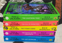 新版 英文原版 波西杰克遜與神火之盜 第一季五部曲 1-5禮盒裝 Percy Jackson Collection 第一季 希臘神話(huà)冒險 Rick Riordan 青少年奇幻小說(shuō) 綠山墻 【第一季 新 曬單實(shí)拍圖