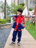 奧特曼衣服男童秋裝套裝2025新款帥氣兒童外套春秋款男孩夾克上衣兩件套 拼色 90 建議80-90cm1歲半-2歲 曬單實拍圖