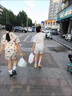 歌百夢(mèng)蠟筆小新睡衣 2025年新款純棉女款夏季短袖三件套可愛(ài)家居服可外 三件套*（短袖短褲加長(zhǎng)褲） XL 女(建議120-140斤) 曬單實(shí)拍圖