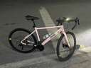 Jeep吉普公路自行車(chē)碟剎變速自行車(chē)男女學(xué)生公路車(chē)競技代步車(chē)-RS730 RS730-公路把-公主粉色-鋁合金 L碼（適合身高175-190cm） 27速-健身通勤(進(jìn)階款) 曬單實(shí)拍圖