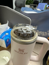 STANLEY巨無霸吸管杯水杯保溫杯不銹鋼杯子大容量887ML-晶粉色禮物 曬單實(shí)拍圖