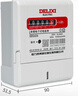 德力西（DELIXI） 電表電能表DDS606系列電度表單相電子式高精度電表 15(60)A【一級精度】 曬單實(shí)拍圖